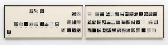 Taryn Simon, Italy, 2014 Diptych: Archival inkjet prints in 2 boxed mats and aluminum frames, Each: 39 ⅞ × 94 ⅞ inches (101.3 × 241 cm)© 2014 Taryn Simon