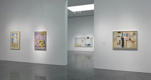 Installation view. Artwork left to right: © Jasper Johns/Licensed by VAGA, New York; © Estate of Roy Lichtenstein; © Estate of Larry Rivers/Licensed by VAGA, New York. Photo: Rob McKeever