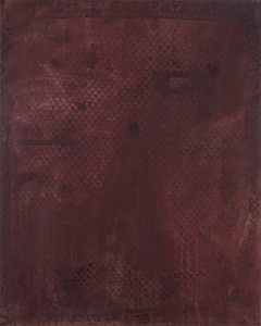 Rudolf Stingel, Untitled, 2012. Oil and enamel on canvas, 95 × 76 inches (241.3 × 193 cm) © Rudolf Stingel. Photo: Tom Powel Imaging