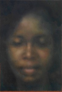 Y. Z. Kami, Ava, 2013–14. Oil on linen, 108 × 72 inches (274.3 × 182.9 cm) Photo by Rob McKeever