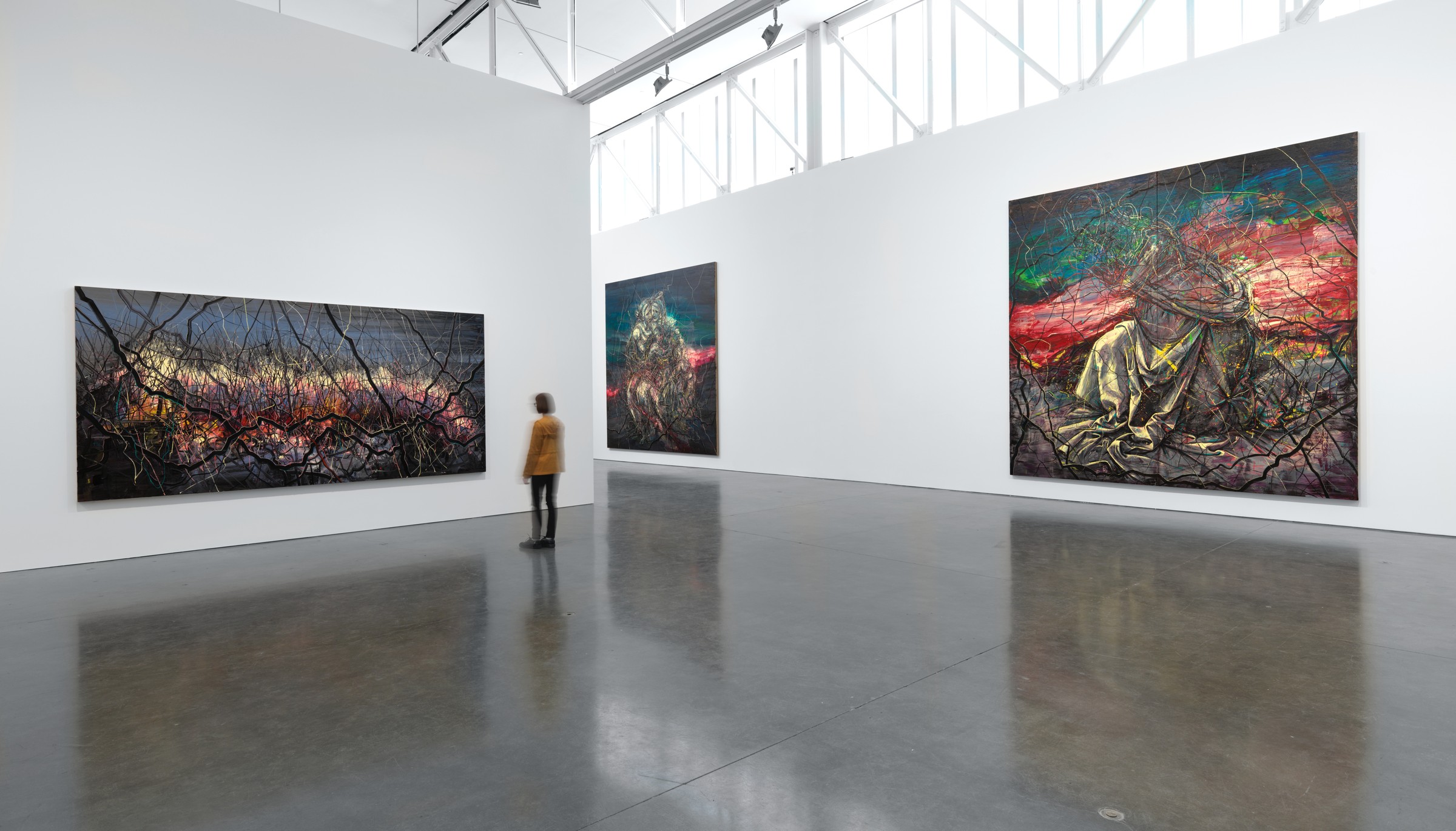 Contemporary Art 原画 Zeng Fanzhi: Paintings, Drawings, and Two Sculptures, 555 West