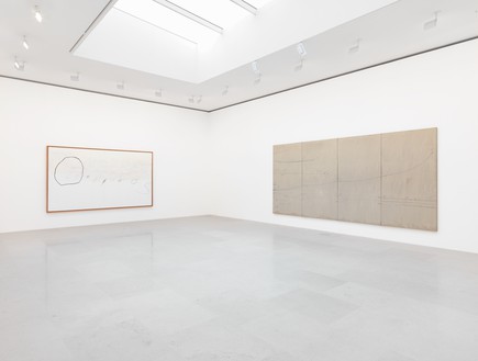 Installation view Artwork © Cy Twombly Foundation. Photo: Mike Bruce