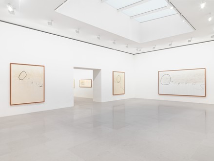 Installation view Artwork © Cy Twombly Foundation. Photo: Mike Bruce
