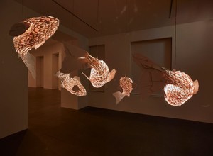 Installation view. Artwork © Frank O. Gehry. Photo: Matteo D’Eletto