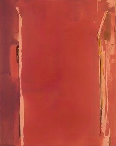 Helen Frankenthaler, Sentry, 1976. Acrylic on canvas, 114 × 90 inches (289.6 × 228.6 cm) © 2016 Helen Frankenthaler Foundation, Inc./Artists Rights Society (ARS), New York. Photo: Rob McKeever