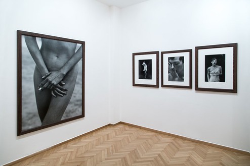 Installation view Artwork © Peter Lindbergh, photo by Silia Psychi