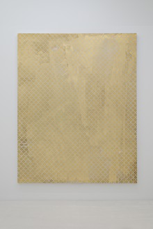 Rudolf Stingel, Untitled, 2012 Oil and enamel on canvas, 95 × 76 inches (241.3 × 193 cm)© Rudolf Stingel. Photo: John Lehr