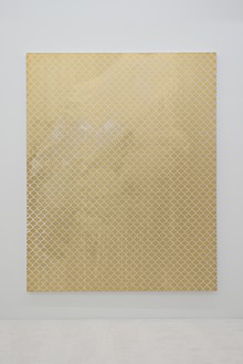 Rudolf Stingel, Untitled, 2012 Oil and enamel on canvas, 95 × 76 inches (241.3 × 193 cm)© Rudolf Stingel. Photo: John Lehr
