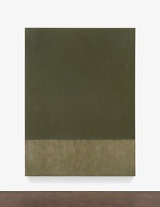 Brice Marden, Williamsburg, 2016–17. Oil on linen, 96 ⅛ × 72 inches (244 × 182.9 cm) © Brice Marden/Artists Rights Society (ARS), New York, and DACS, London 2017