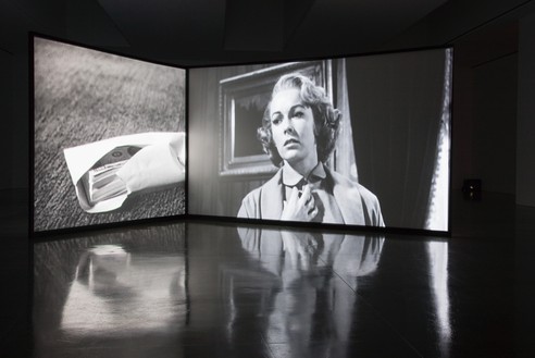 Installation view Artwork © Studio lost but found/VG Bild-Kunst, Bonn 2017. Psycho, 1960, USA, directed and produced by Alfred Hitchcock, distributed by Paramount Pictures © Universal City Studios