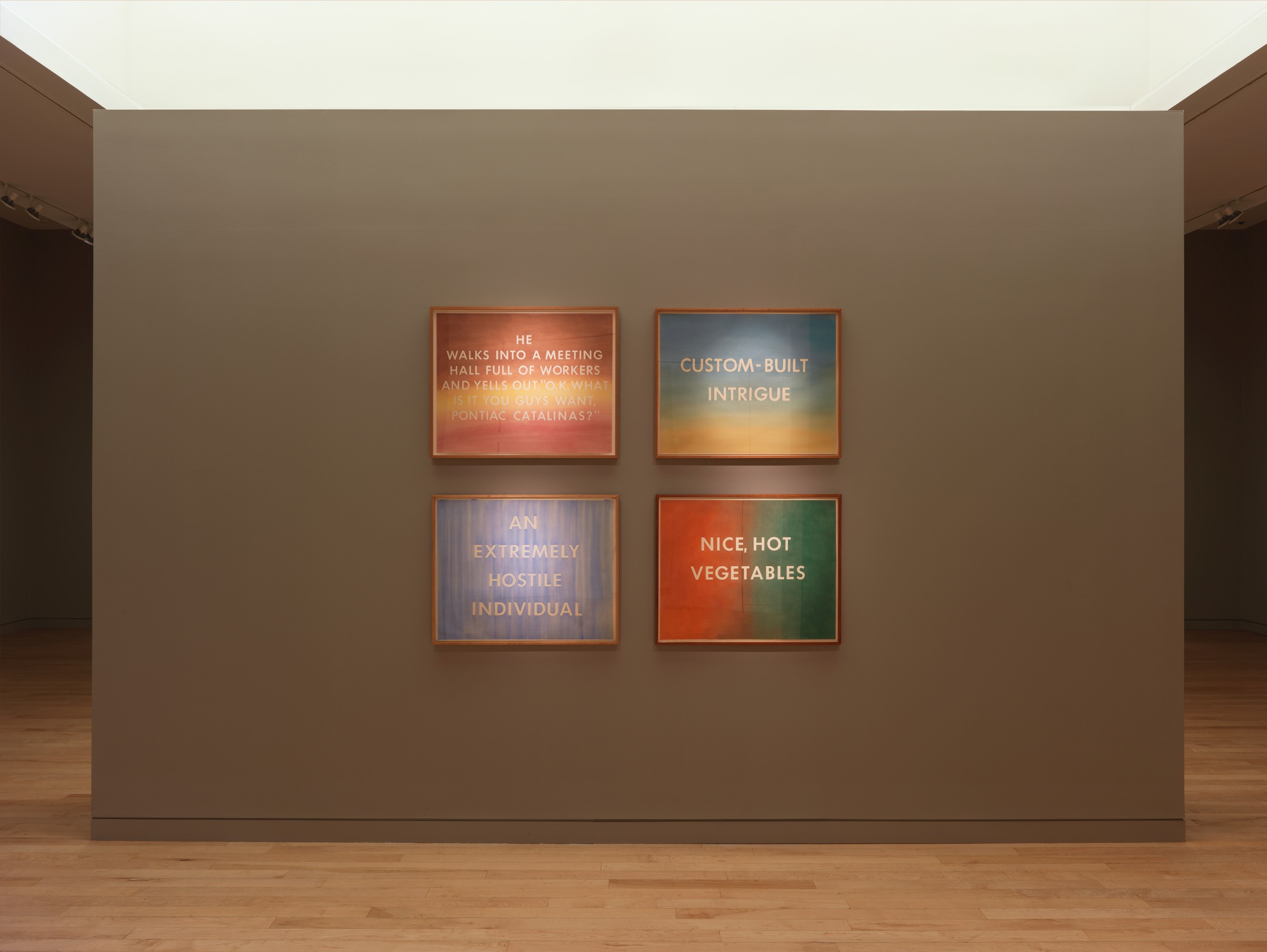 Ed Ruscha: Custom-Built Intrigue: Drawings 1974–1984, 980 Madison 