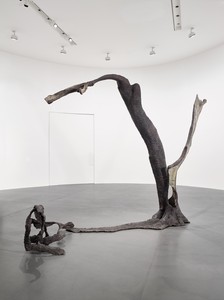 Giuseppe Penone, Equivalenze, 2016. Bronze, 115 ⅜ × 157 ½ × 54 ⅜ inches (293 × 400 × 138 cm) © Giuseppe Penone. Photo: Matteo D'Eletto, M3 Studio