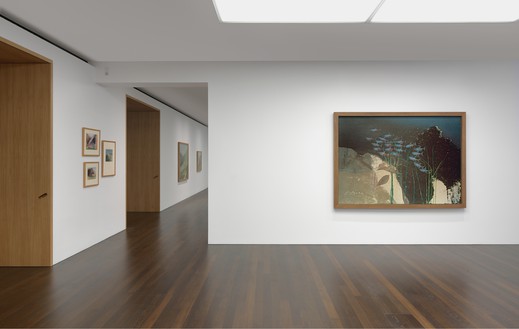 Installation view Artwork © The Estate of Michael Andrews. Courtesy James Hyman Gallery, London. Photo: Mike Bruce
