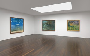 Installation view. Artwork © The Estate of Michael Andrews. Courtesy James Hyman Gallery, London. Photo: Mike Bruce
