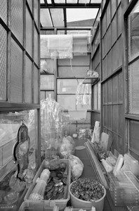 Robert Therrien, Transparent Room, 2010 (detail). Steel, glass, and plastic, 145 × 108 × 156 inches (368.3 × 274.3 × 396.2 cm) © Robert Therrien. Photo: Jens Ziehe/Photographie