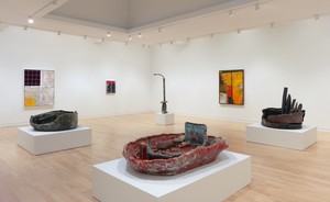 Installation view. Artwork © Sterling Ruby Studio. Photo: Rob McKeever