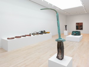 Installation view. Artwork © Sterling Ruby Studio. Photo: Rob McKeever