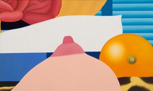 Tom Wesselmann, Bedroom Painting #4, 1968. Oil on canvas, 36 × 60 inches (91.4 × 152.4 cm) © The Estate of Tom Wesselmann/Licensed by VAGA, New York. Photo: Jeffrey Sturges