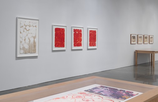 Installation view Artwork © Cy Twombly Foundation. Photo: Rob McKeever