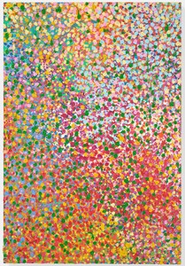 Damien Hirst, Veil of Logic, 2017. Oil on canvas, 66 × 45 inches (167.6 × 114.3 cm) © Damien Hirst and Science Ltd. All rights reserved, DACS 2018
