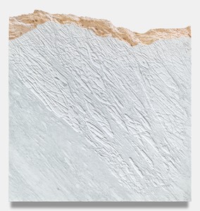 Giuseppe Penone, Pelle del monte, 2012 (detail). Carrara marble, 67 × 63 × 2 ¼ inches (170.2 × 160 × 5.7 cm) © Giuseppe Penone. Photo: Douglas M. Parker Studio