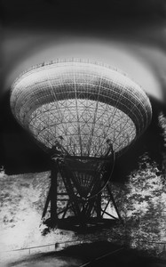 Vera Lutter, Radio Telescope, Effelsberg, III: September 2, 2013, 2013. Gelatin silver print, 89 ¼ × 56 inches (226.7 × 142.2 cm), unique © Vera Lutter