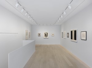 Installation view. Artwork, left to right: © Cy Twombly Foundation; © 2019 Richard Artschwager/Artists Rights Society (ARS), New York; © 2019 The Franz Kline Estate/Artists Rights Society (ARS), New York; © Richard Serra; © 2019 Dedalus Foundation, Inc./Licensed by VAGA at Artists Rights Society (ARS), New York; © Estate of Sam Francis/Artists Rights Society (ARS), New York/DACS, London; © 2019 Christine Hiebert; © 2019 The Franz Kline Estate/Artists Rights Society (ARS), New York; © Brice Marden; © 2019 Bruce Conner/Artists Rights Society (ARS), New York