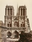 Facade of the Cathédrale Notre-Dame de Paris