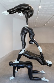 Mark Prent, Trust Me, I Trust You, 1990 Mixed media, polyester resin, and fiberglass, 109 × 68 × 16 ¼ inches (276.9 × 172.7 × 41.3 cm)© Mark Prent. Photo: Rob McKeever