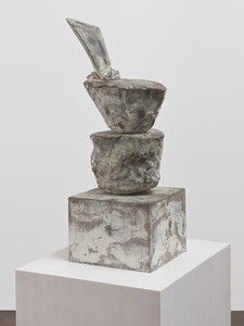 Cy Twombly, Untitled, 2004. Bronze, 31 ⅞ × 15 ¼ × 11 ⅝ inches (81 × 38.5 × 29.5 cm), edition 4/6 © Cy Twombly Foundation