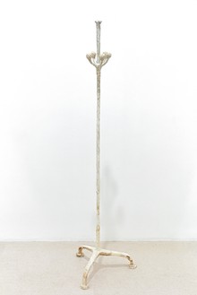 Diego Giacometti, Lampadaire aux boules, n.d. Metal, tow, and plaster, 63 ⅜ × 23 ⅝ × 23 ⅝ inches (161 × 60 × 60 cm)© ADAGP, Paris, 2020. Photo: Thomas Lannes