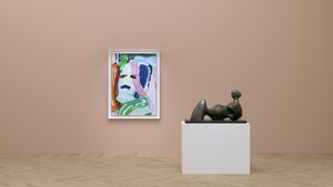 Virtual installation view. Artwork, left to right: © Estate of Roy Lichtenstein, reproduced by permission of The Henry Moore Foundation