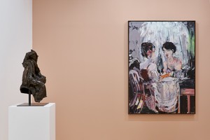 Installation view. Artwork: © Musée Rodin, © Cecily Brown. Photo: Thomas Lannes