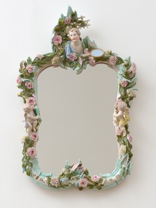 Dresden mirror frame, from the personal collection of Curzio Malaparte. 
