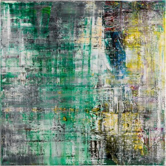 Gerhard Richter, Cage 6, 2006 Oil on canvas, 118 ⅛ × 118 ⅛ inches (300 × 300 cm)© Gerhard Richter 2020 (05102020)