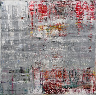 Gerhard Richter, Cage 4, 2006 Oil on canvas, 114 ¼ × 114 ¼ inches (290 × 290 cm)© Gerhard Richter 2020 (05102020)
