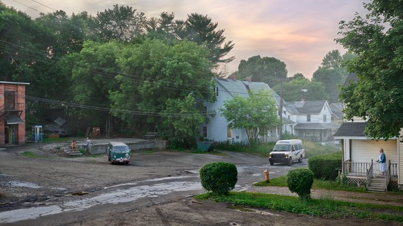 Gregory Crewdson, The Cabulance, 2018–19 Digital pigment print, image: 50 × 88 ⅞ inches (127 × 225.7 cm), framed: 57 × 96 × 2 inches (144.8 × 243.8 × 5.1 cm), edition of 4 + 2 AP© Gregory Crewdson