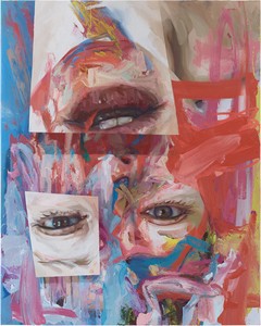 Jenny Saville, Virtual, 2020. Oil on canvas, 78 ¾ × 63 inches (200 × 160 cm) © Jenny Saville. Photo: Prudence Cuming Associates