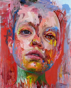 Jenny Saville, Rupture, 2020. Acrylic and oil on linen, 78 ¾ × 63 inches (200 × 160 cm) © Jenny Saville. Photo: Prudence Cuming Associates