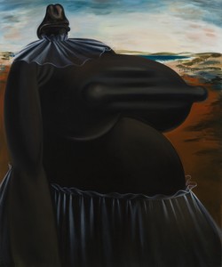 Louise Bonnet, Dawn, 2020. Oil on linen, 72 × 60 inches (182.9 × 152.4 cm) © Louise Bonnet. Photo: Jeff McLane