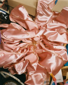 Roe Ethridge, The Pink Bow, 2001–02. Dye sublimation print on aluminum, 30 × 24 inches (76.2 × 61 cm), edition of 5 + 2 AP © Roe Ethridge