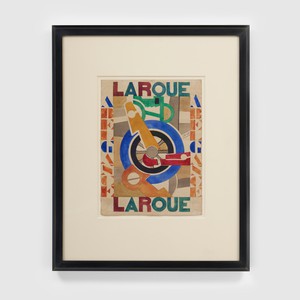Fernand Léger, La Roue (Projet d’affiche pur La Roue D’Abel Gance), 1920. Watercolor on paper, 16 ¾ × 12 ⅛ inches (42.5 × 30.8 cm) © 2020 Artists Rights Society (ARS), New York/ADAGP, Paris