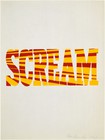 Ed Ruscha, Red Yellow Scream, 1964