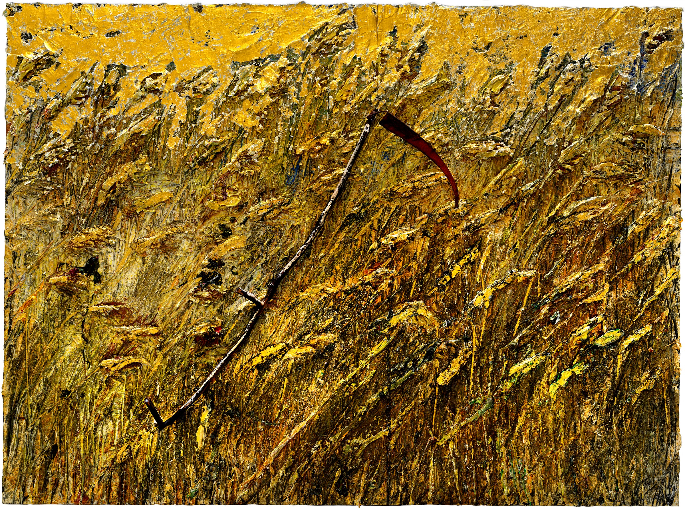 Anselm Kiefer Field of the Cloth of Gold, Le Bourget