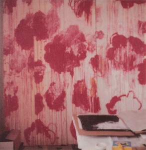 Cy Twombly, Unfinished Painting, Gaeta, 2008. Color dry-print, edition of 6 © Fondazione Nicola Del Roscio