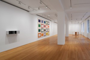 Installation view. Artwork © 2021 Judd Foundation/Artists Rights Society (ARS), New York