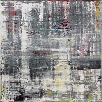 Gerhard Richter, Cage 5, 2006 Oil on canvas, 118 ⅛ × 118 ⅛ inches (300 × 300 cm)© Gerhard Richter 2020 (05102020)