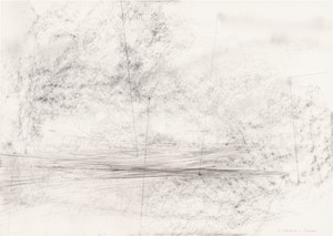 Gerhard Richter, 12. Juli 2020, 2020. Graphite on paper, 16 ⅝ × 23 ½ inches (42 × 59.5 cm) © Gerhard Richter 2020 (05102020)