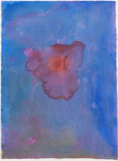 Helen Frankenthaler, Untitled, 1993 Acrylic on paper, 30 ¼ × 21 ¾ inches (76.8 × 55.2 cm)© 2021 Helen Frankenthaler Foundation, Inc./Artists Rights Society (ARS), New York