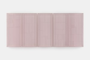 Rachel Whiteread, Untitled (Pinboard), 2019. Resin and steel, in 3 parts, overall: 43 ⅜ × 96 ⅞ × 4 inches (110 × 246 × 10 cm) © Rachel Whiteread. Photo: Prudence Cuming Associates